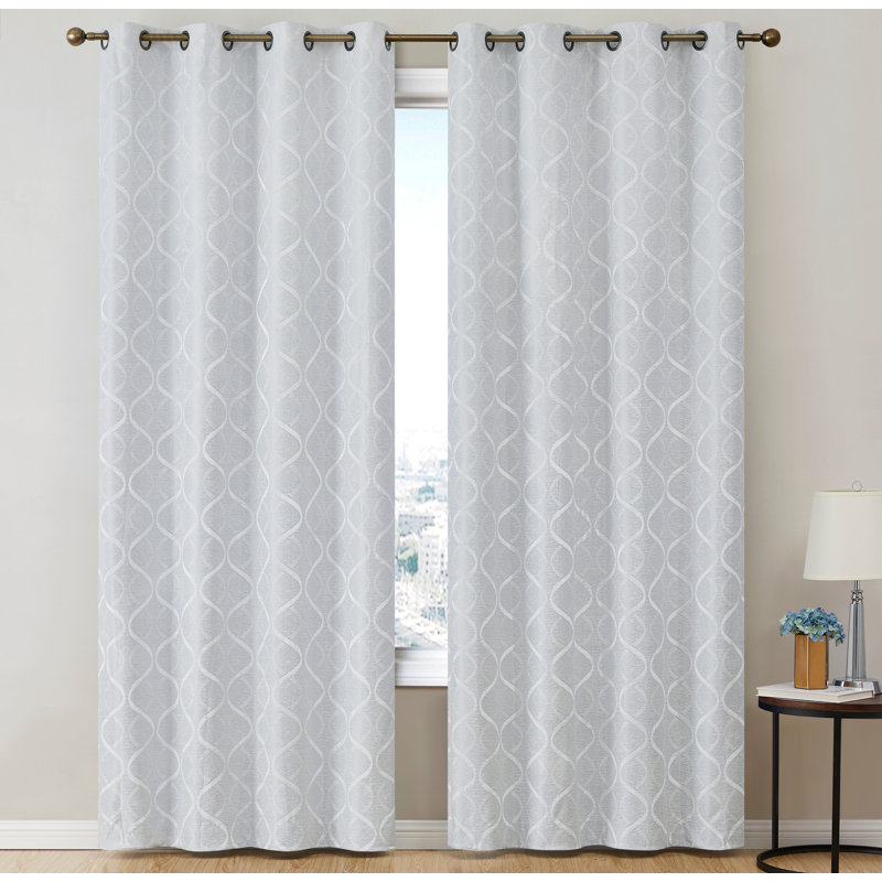 Temple Cloud Pair, Ivory, 50" W x 84" L