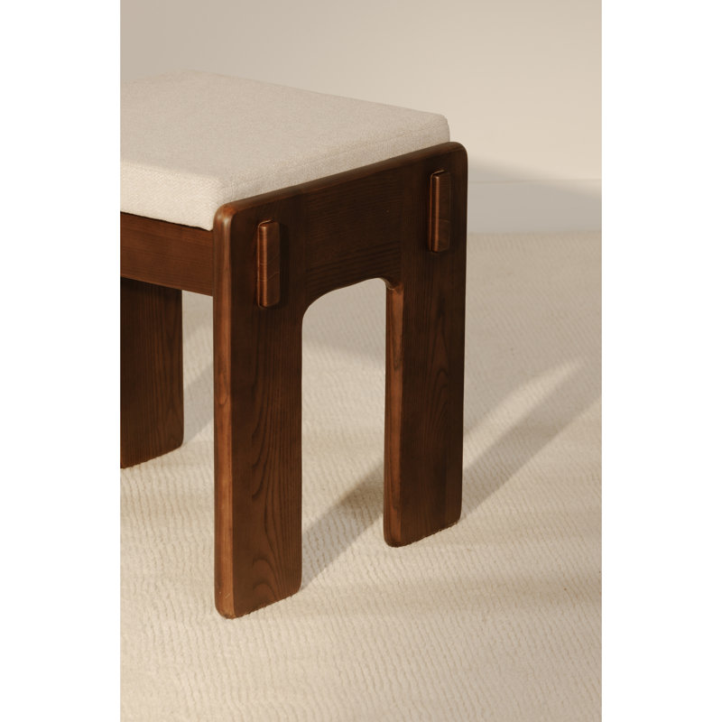 Ashby Counter Stool Walnut Stained Ash Beige