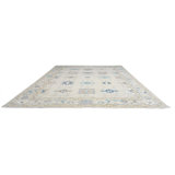 Oushak Collection, Transitional One-of-a-Kind Rectangle 12'3" X 14'8" Hand Knotted Area Rug