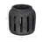 Trent Austin Design 8" Round Terracotta Lantern Hurricane With Open Slats, Black