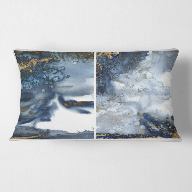 Housse et insert de coussin rectangulaire Waves IV