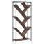 Brentford 180cm H x 79cm W Metal Geometric Bookcase-1201533487