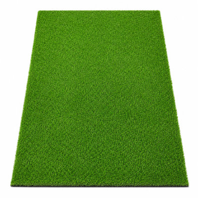 4 ft. x 16 ft. Artificial Grass Turf Roll, 64 sq. ft. Synthetic Lawn with 1.18 in. Pile, SBR Backing, Drainage Holes and Installation Tools
