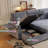 83'' L-Shaped Sleeper Sofa Reversible Couch Pull Out Couch With Storage Chaise-569780775