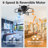 21" Dimmable Caged Ceiling Fan With 3CCT LED Lights And Remote Control