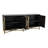 Sideboard, Solid Wood Frame, Vegan Leather