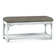 Banc de rangement en osier Summer Retreat