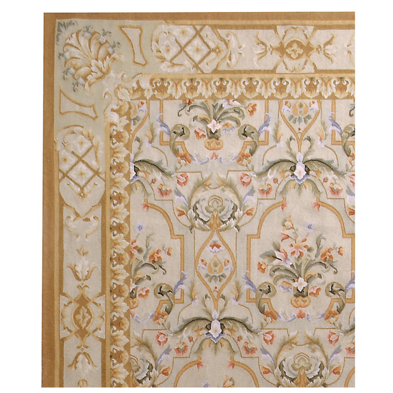 Wool Oriental Area Rug, Rectangle 6' x 9'