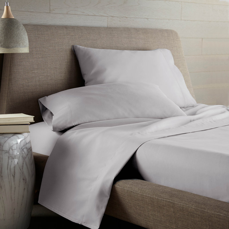 Classic Collection From Southshore Fine Linens Classic Sheet Set, Full, Light Gray