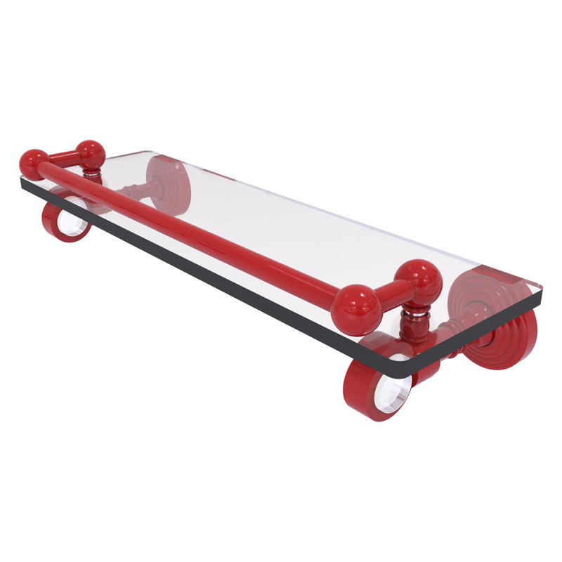 Tablette flottante Pacific Grove, H 3,5 po x l 16 po x P 5,5 po, Vert écume de mer