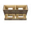 Avalon Double Drawer Bath Vanity-774955446-774955443-775503141