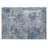 2' X 3' Blue Abstract Washable Non Skid Indoor Outdoor Area Rug-126132500