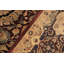 Tapis beige / rouge / noir en laine noué à la main 8 pi x 9 pi 10 po Roby