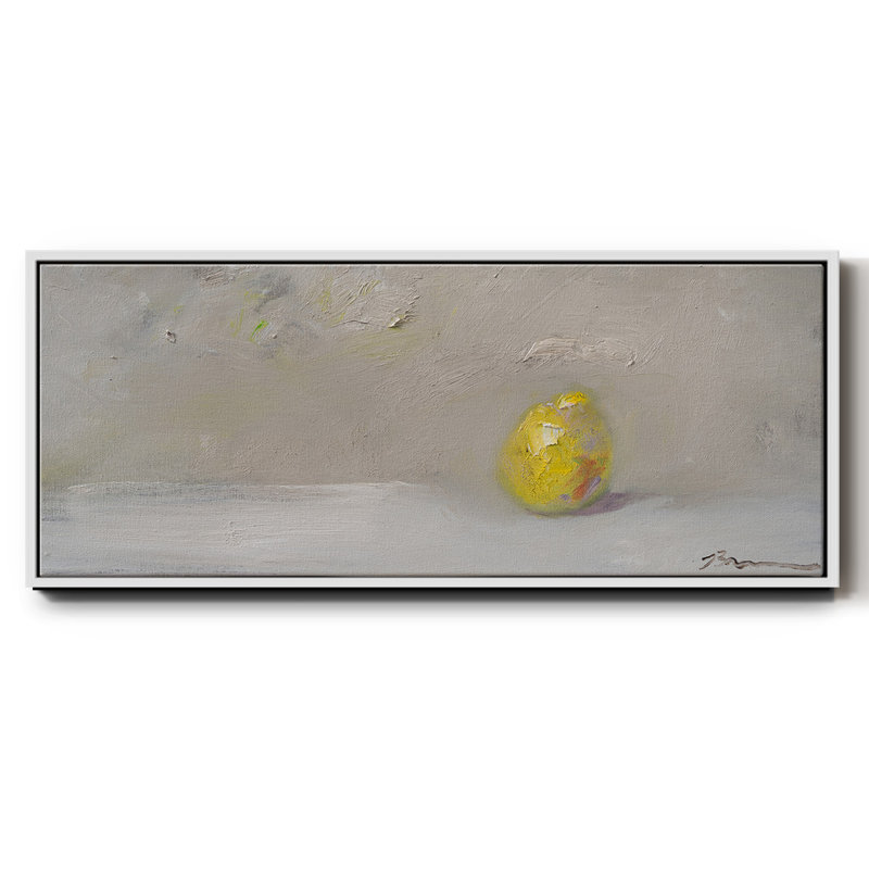 LemonLime- Framed Canvas, 8" H x 20" W