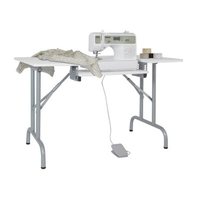 Rowling 121cm Rectangular Adjustable Folding Table