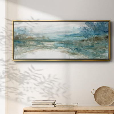 Wateline Treeline- Toile avec cadre_41194WC
