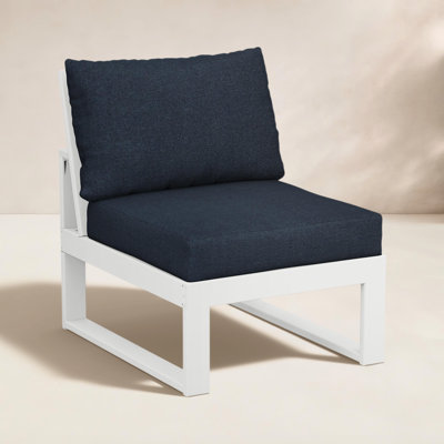 POLYWOOD® Edge Modular Armless Chair