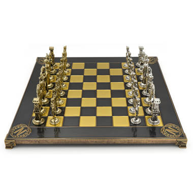 Novica Kingdom Wars Wood Chess Set, Wayfair