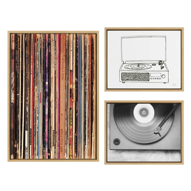 Disques 33 tours, Victrola, Naturel