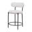 Boucle Upholstered Counter Chair (Set of 2)-1102280501
