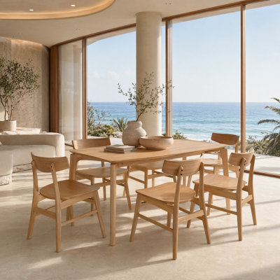 Dunleavy Camden Classic 7-Piece Dining Table Set