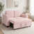 Velours côtelé rose