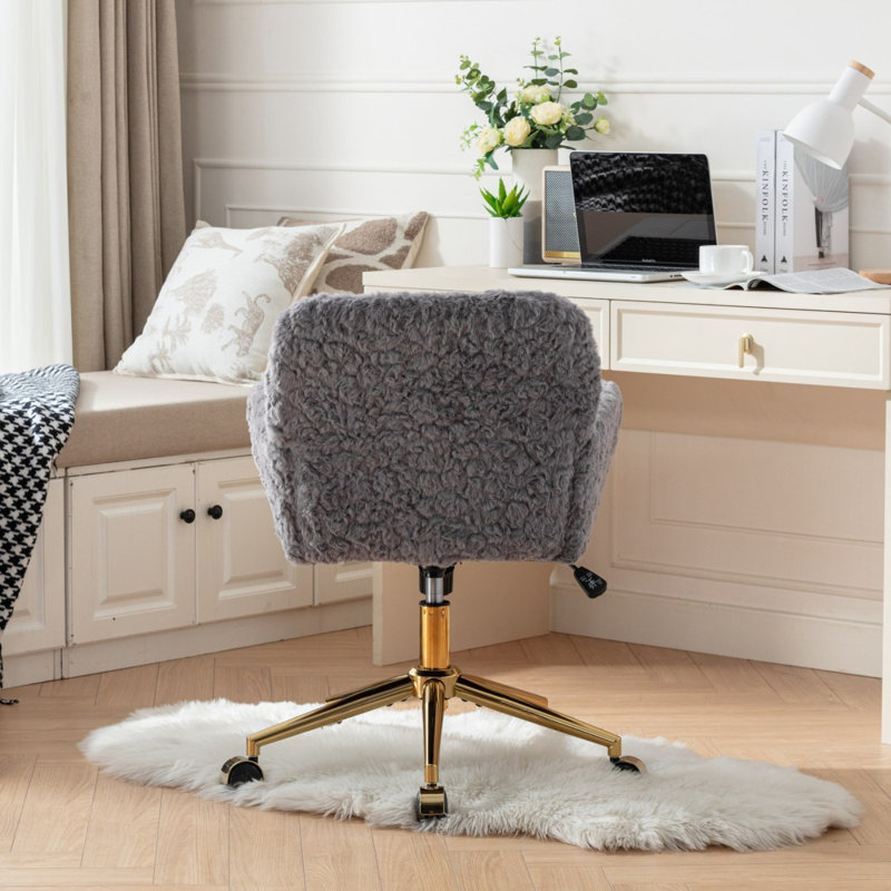 Chaise de bureau Angelyssa, Gris