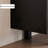 Black Solid Wood TV Stand
