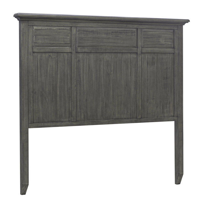 Carolo Solid Wood Panel Headboard, King