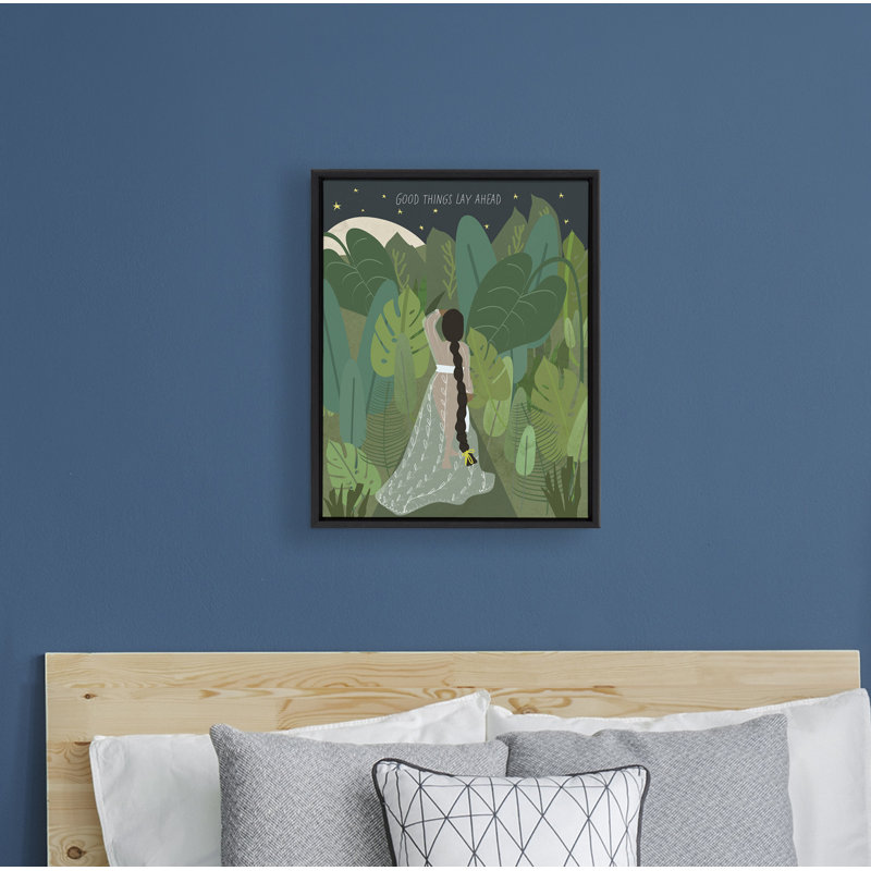 «Lady of the Forest» par Queenbe Monyei, reproduction d'art sur toile encadrée