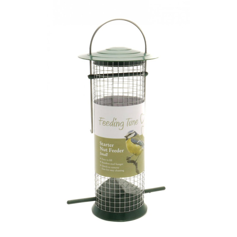 Lucca Metal Hanging Tube Bird Feeder