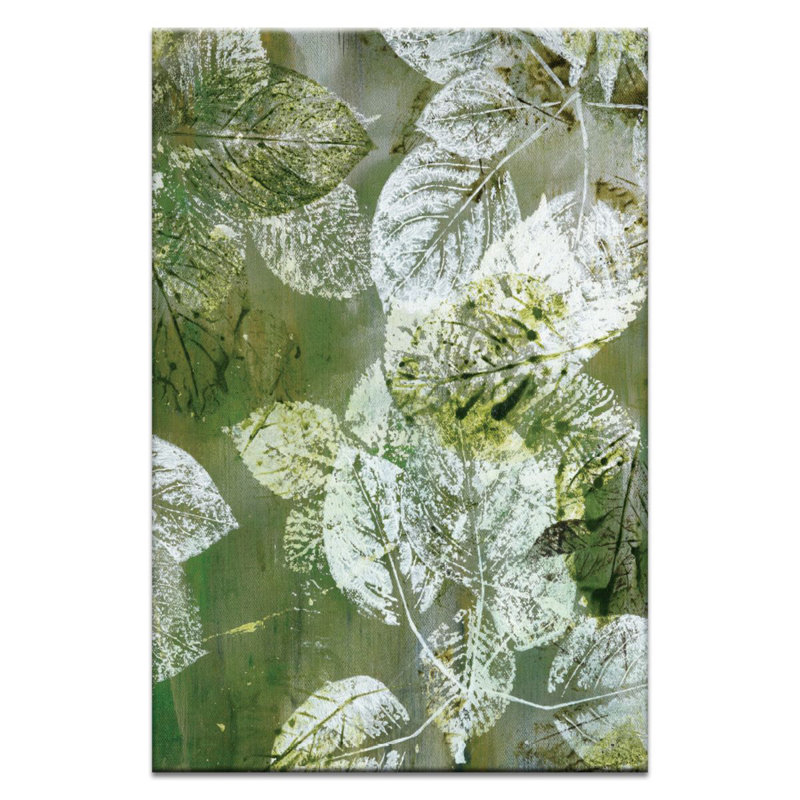 Foliage 3 by Sally Adams - Painting on Canvas, 152cm H x 102cm W, Wrapped Canvas