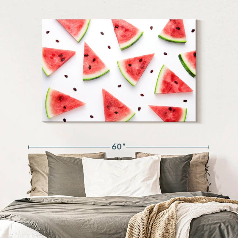 Yarlin Watermelon Party, 34" H x 51" W