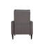 Fauteuil inclinable Molton en noir de carbone pour un confort ultime et un style moderne