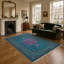 Floral Cotton and Chenille Flatweave Area Rug-1556419765