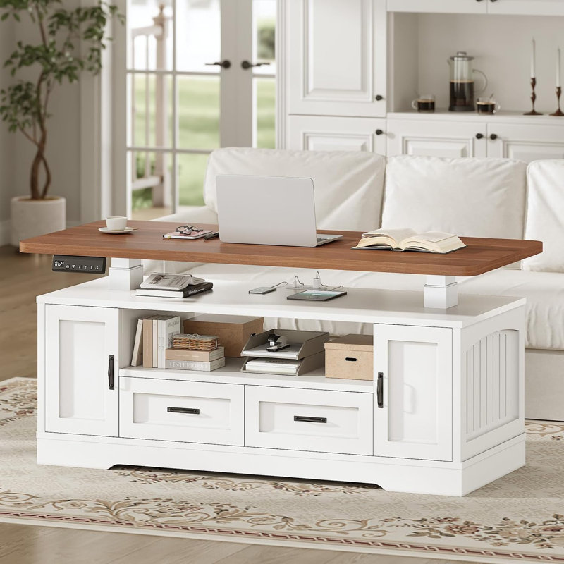Bijolle Coffee Table, White