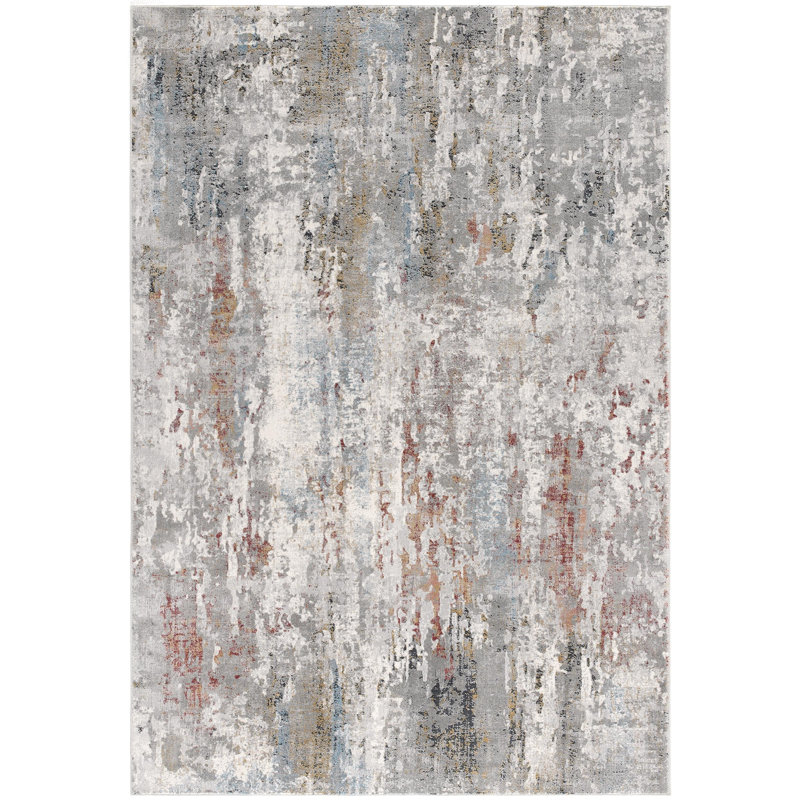 Claritha Washable Abstract Rug