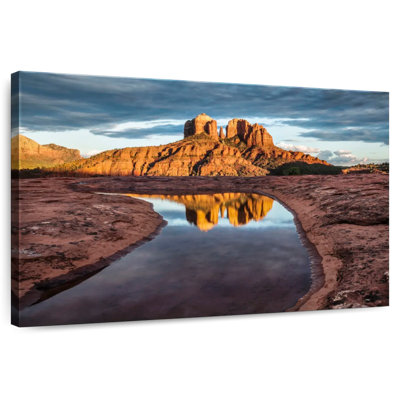 Nicci Cathedral Rocks At Sunset In Sedona AZ