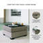 Repose-pieds large de 36 po Creswell