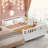 Low Profile Wooden Kids Platform Bed with Safety Guardrails, Detachable Side Rails for Boys and Girls