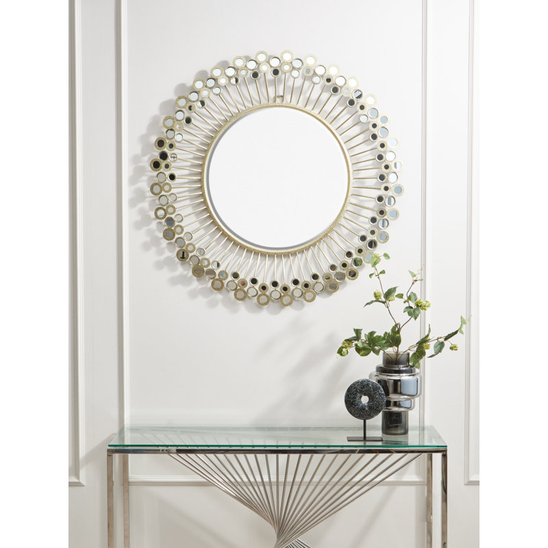Gary Metal Flat Wall Mirror