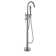 2 Handle Floor Clawfoot Tub Faucet with Diverter