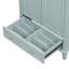 Ensemble de meuble-lavabo 30 po avec lavabo, armoire de salle de bain multifonctionnelle avec portes et tiroir, structure solide et panneau de fibres à densité moyenne