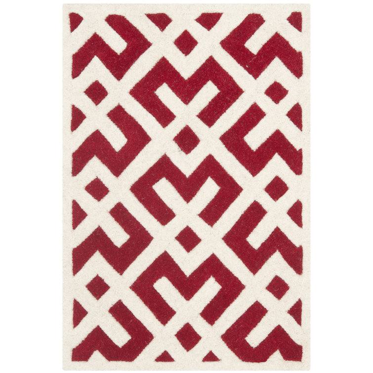 Teresita Hand Tufted Wool Geometric Rug