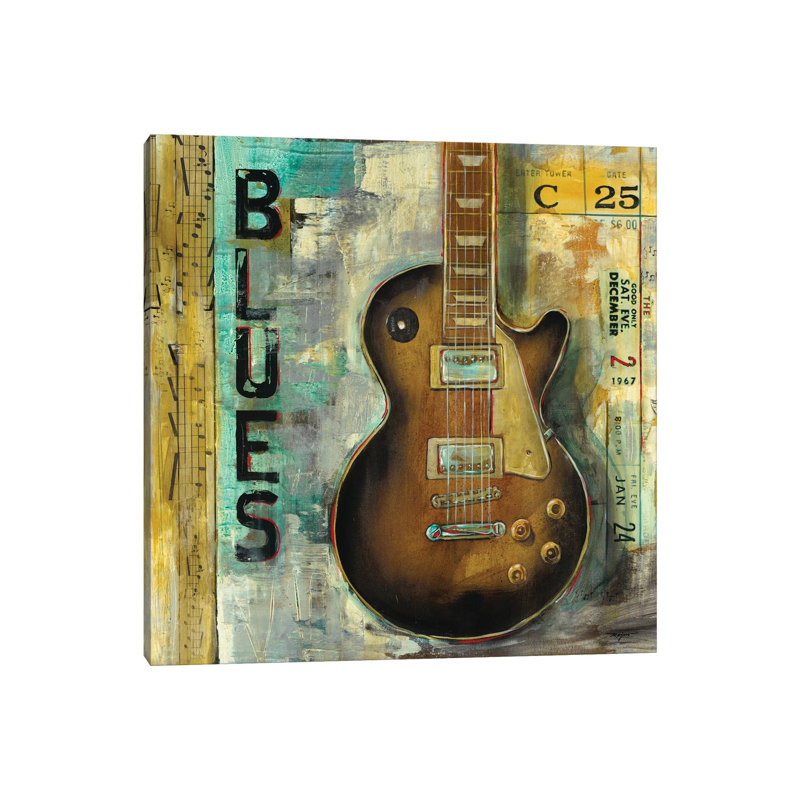 Blues by Pablo Rojero - Wrapped Canvas Print, 66.04 cm H x 66.04 cm W x 1.91 cm D
