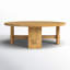 Santo Solid Wood Single Coffee Table-360475865