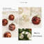 25 pièces de boules de Noël pour arbre de Noël, fête, mariage