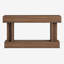 Console rétro de 63 pouces avec plateau supérieur rétro et tablette ouverte de style rustique rétro pour le vestibule et le vestibule-134384372