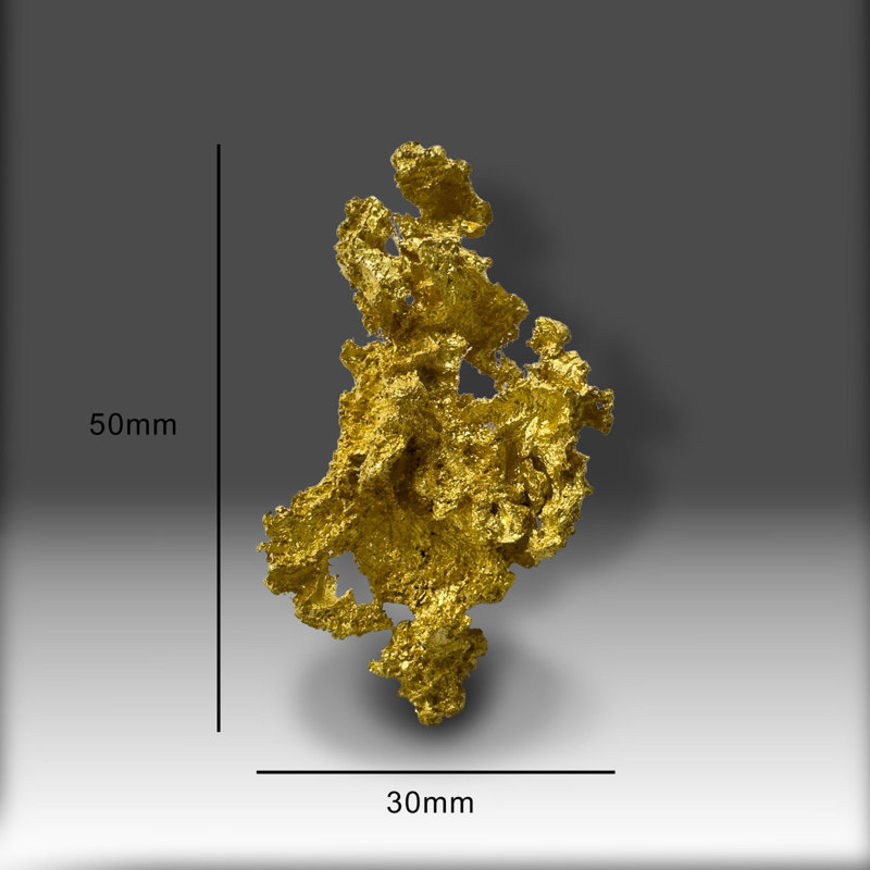 Crystallized Gold From Mockingbird Mine