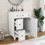 Armoire de meuble-lavabo 24 po avec lavabo en céramique-1733534487